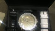 Luxurman Mens Real Diamond Watch 0.25ct