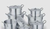 7pc sufuria/cooking pots set and matching lids