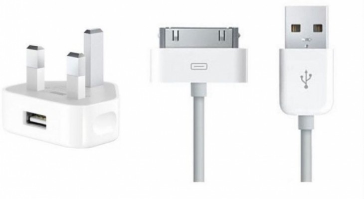 IPhone 4/4S/4G/Ipad/Ipod USB Fast Charger includes USB Charging Cable