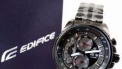 casio edifice All black watch EF-558BK