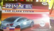 Prestige car alarm system, with free installion