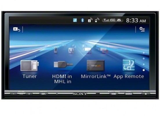 XAV-712BT: Sony 2Din DVD car radio Bluetooth/HDMI/MirrorLink 7" screen