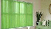 Vertical blinds, films and wall-to-wall carpets