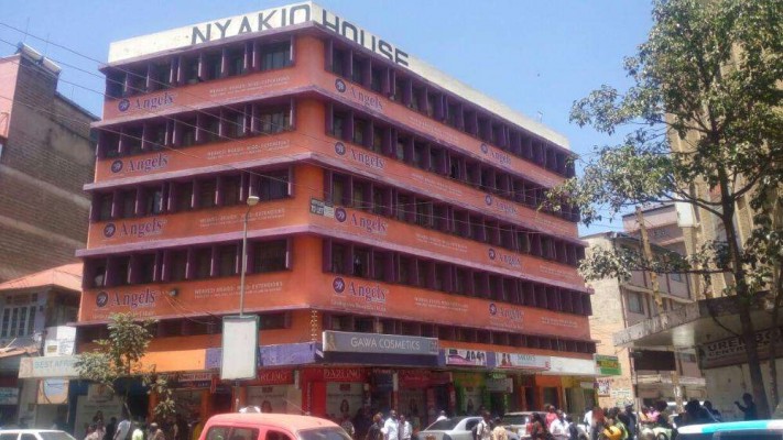 Sale of Nyakio House, Nairobi CBD, River Road! 1.1M Monthly income